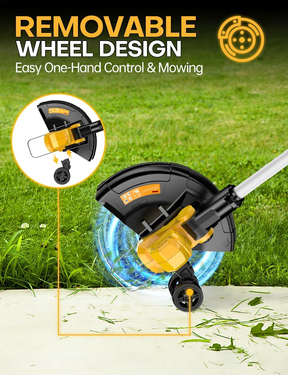 Ergonomic handle with vibration reduction for comfortable long sessions
