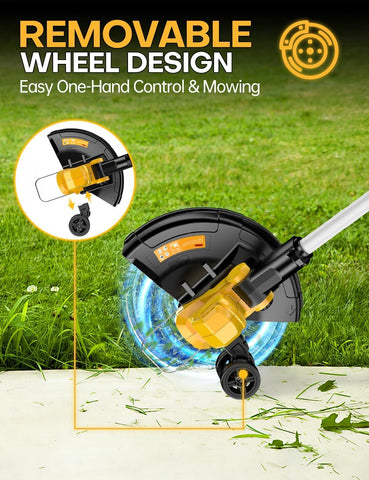 Ergonomic handle with vibration reduction for comfortable long sessions