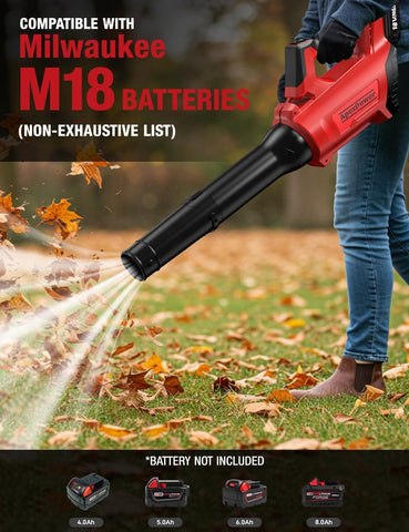 APEXPOWER compatible with Milwaukee M18 batteries saves cost.