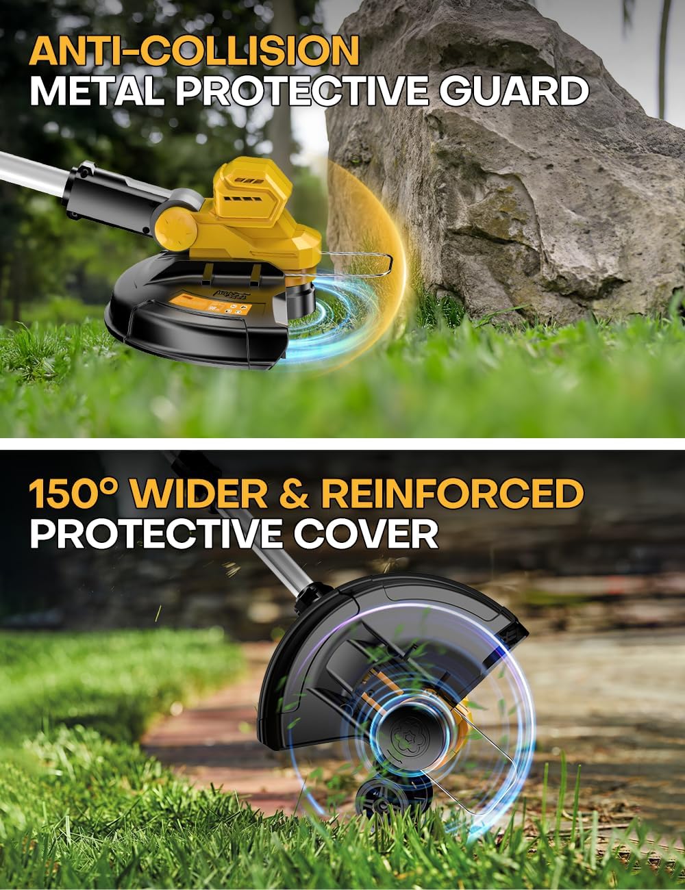Premium six spools offer extended use between replacements