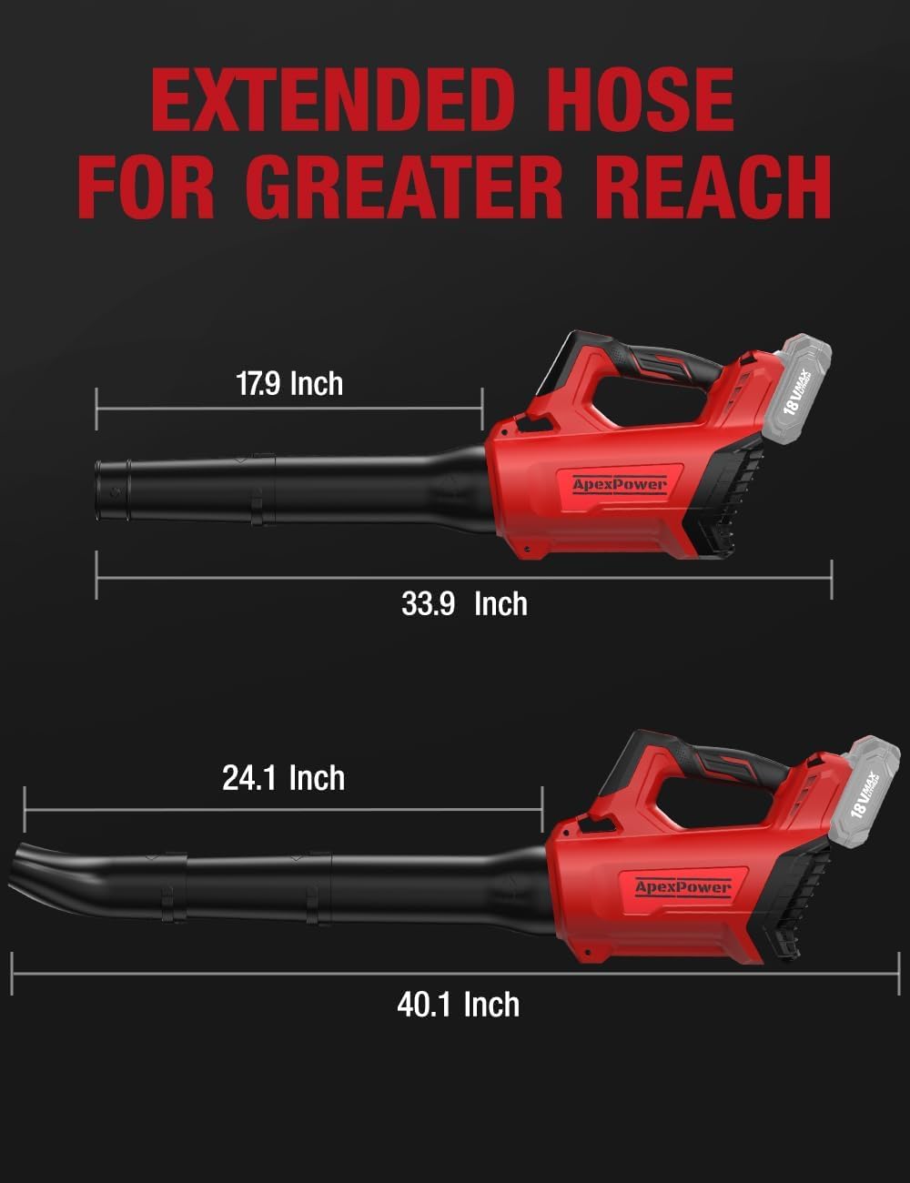 APEXPOWER rugged shell resists bumps during tough outdoor use.