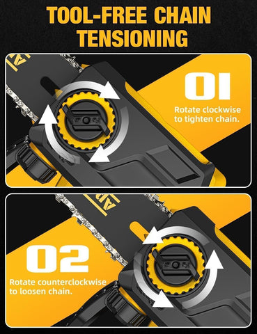 APEXPPOWER safety features including brake and lock for safer cuts