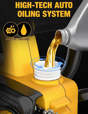 APEXPPOWER tool-free tensioning for quick chain setup