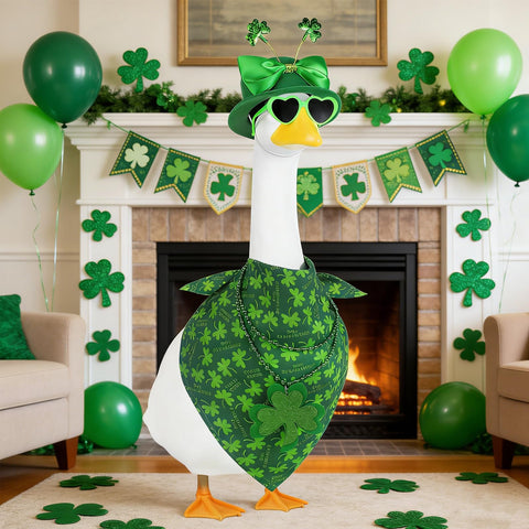 APHIUFR clover bow hat adds playful charm to garden display