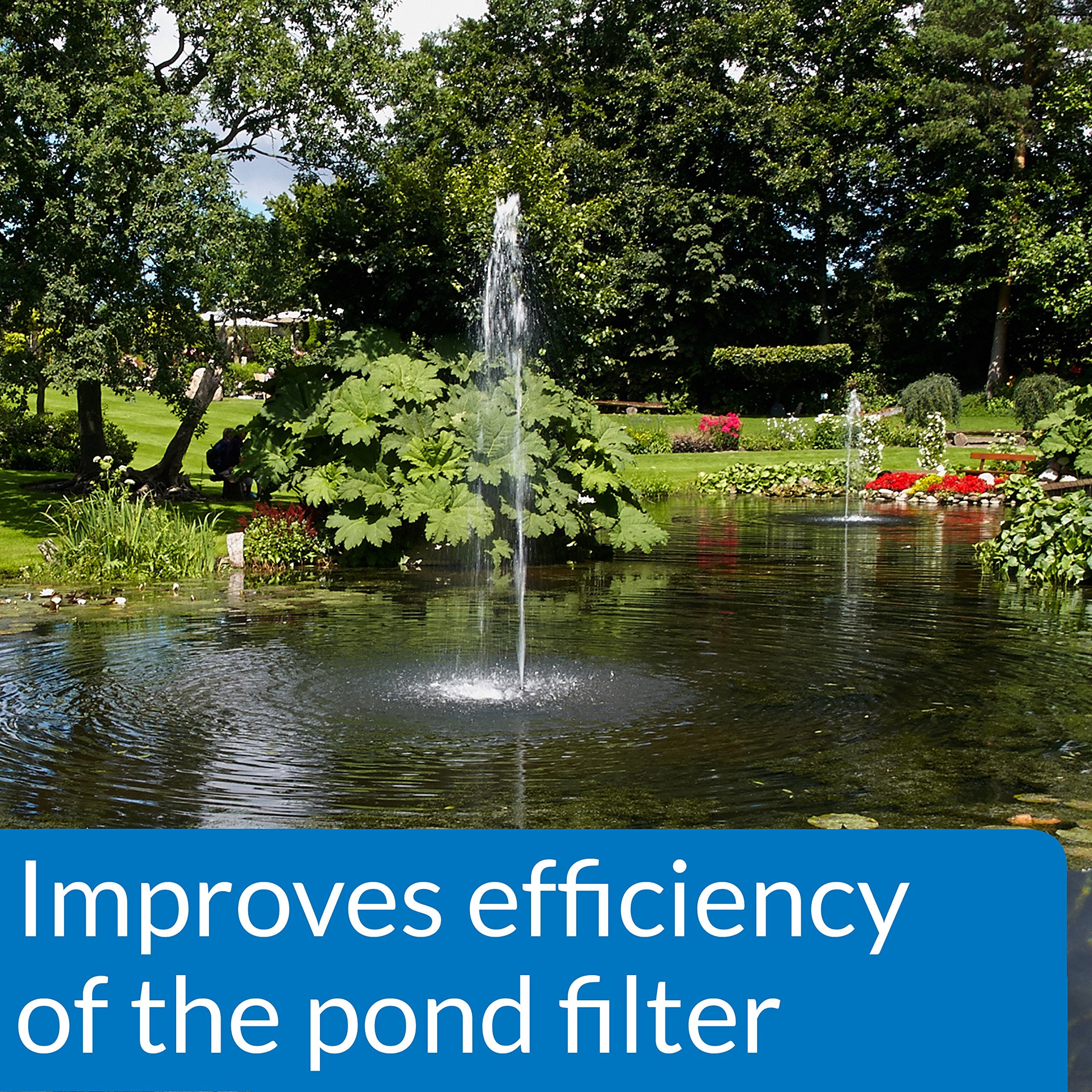 Filter captures clusters more effectively after Accu-Clear treatment.