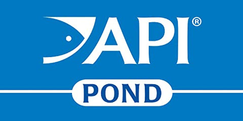 Pouring API Pond Accu-Clear into pond for treatment.