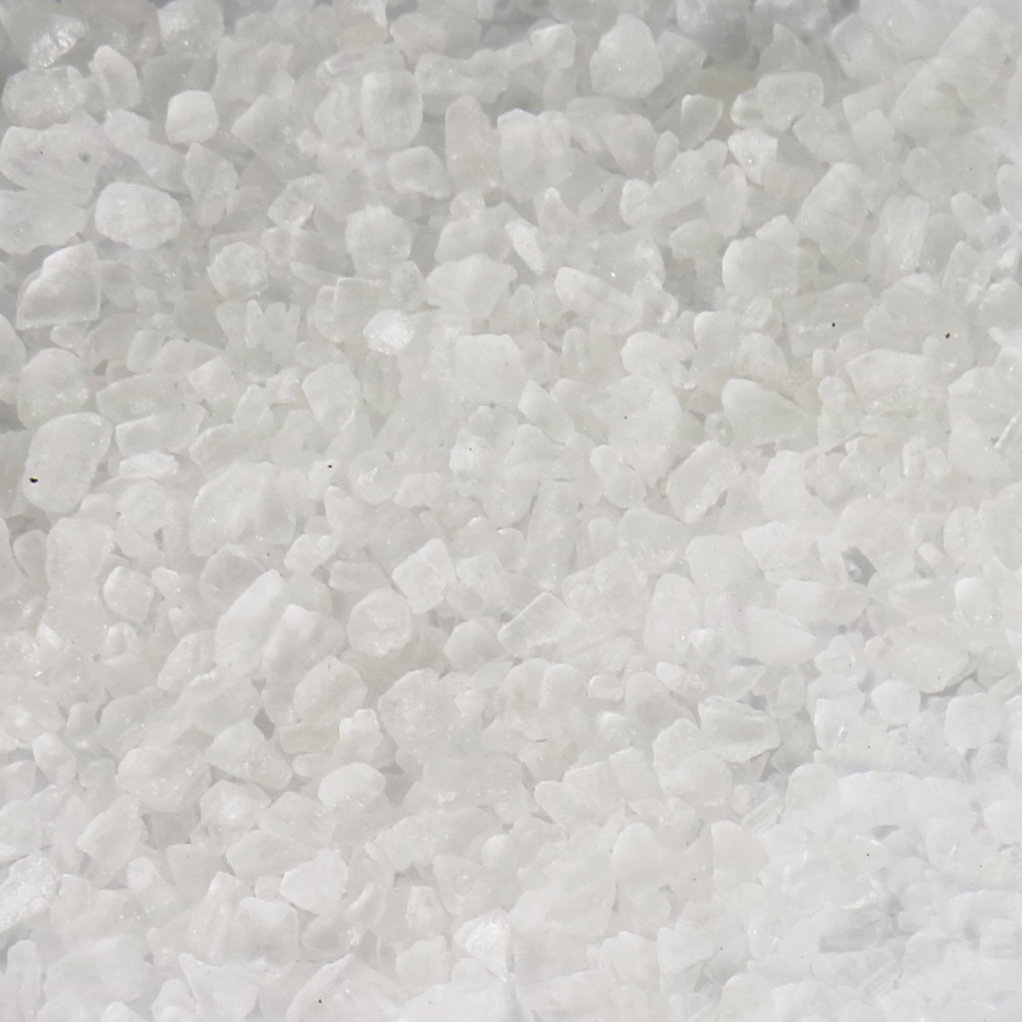 Close-up of API POND SALT granules for electrolytes