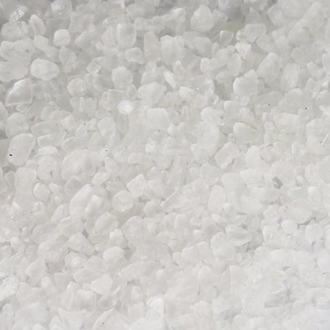 Close-up of API POND SALT granules for electrolytes