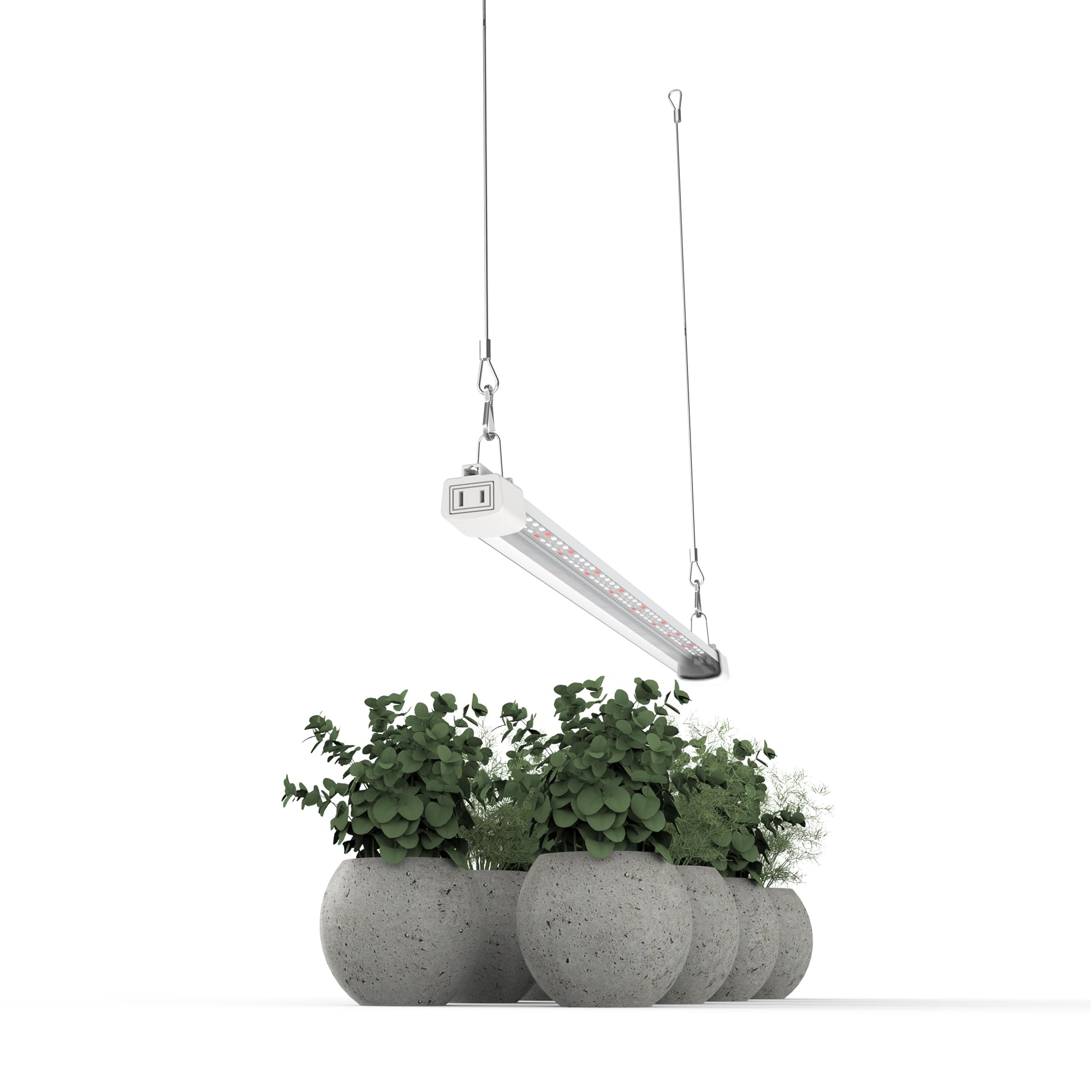 APICDOM LED Grow Light slim compact design fits tight spaces for shelves