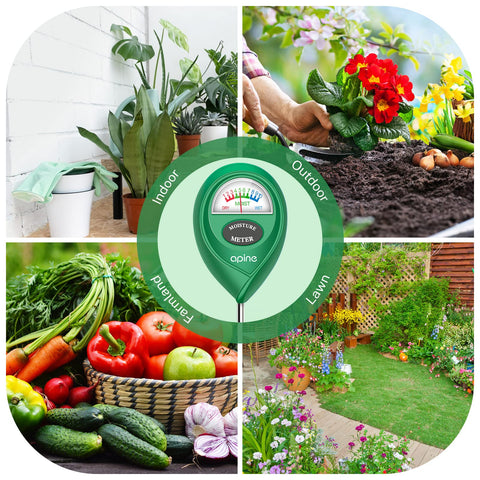 Apine easy-read dial lets you decide watering quickly.