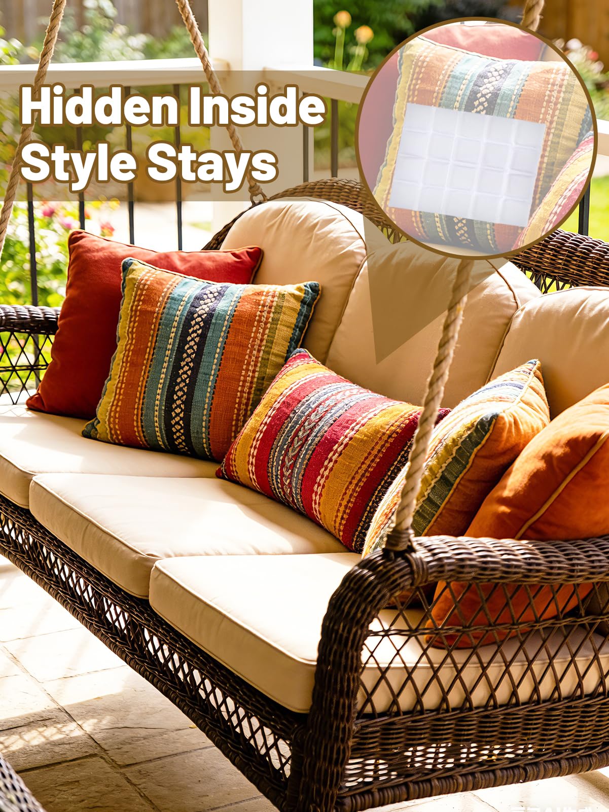 Apipi durable oxford fabric insert with clean seams for outdoor use.