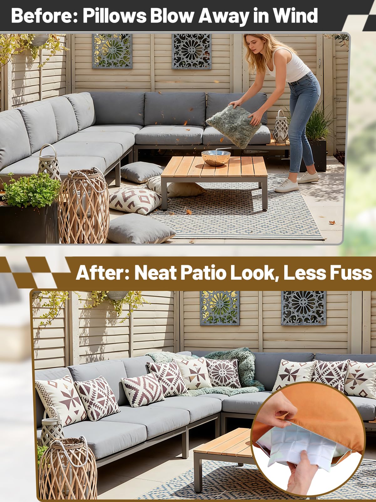 Apipi easy-install insert unzip-and-place for quick pillow upgrades.