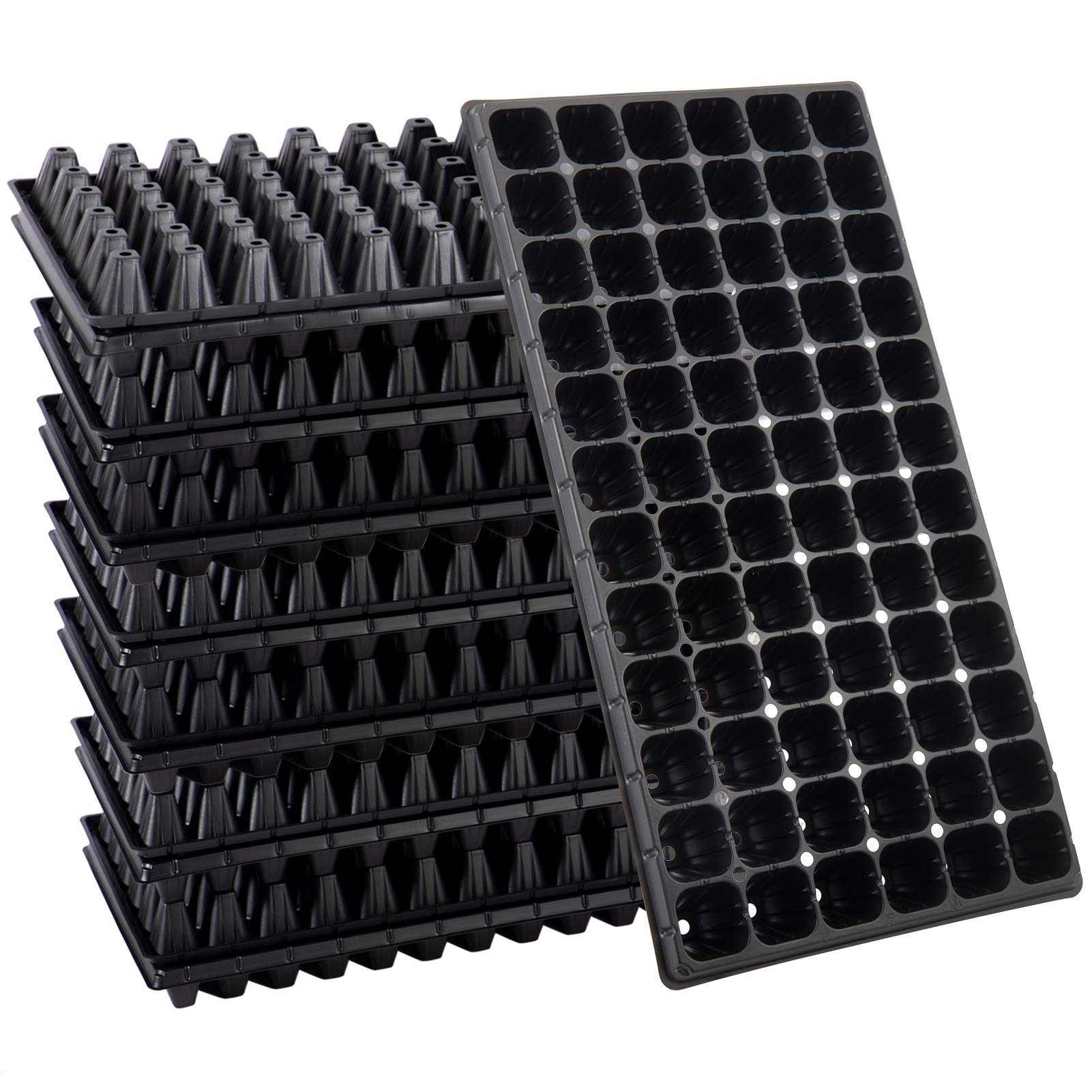 Apipi seed starter tray with a 72-cell set promotes organized seedling growth.