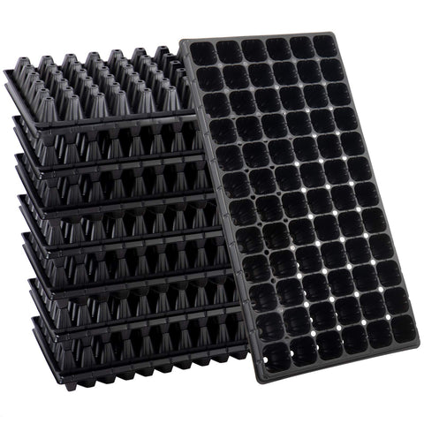 Apipi seed starter tray with a 72-cell set promotes organized seedling growth.