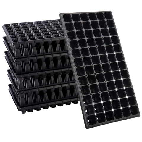 Apipi seed starter tray 72-cell grid for organized germination and separate growth spaces.