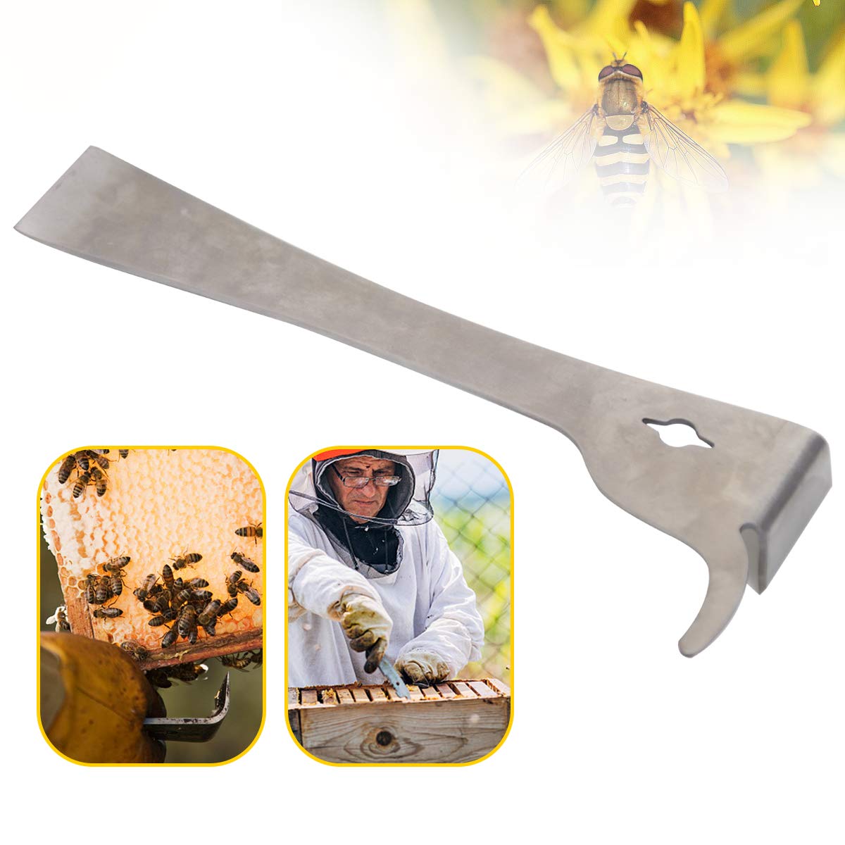 APlayfulBee beekeeping tools packaged for hive maintenance.