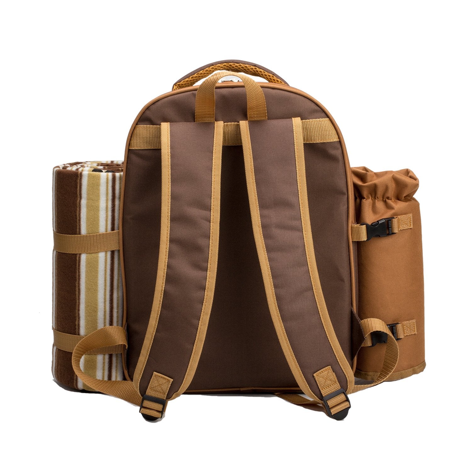 Insulated bottle cooler attachment for hot or cold beverages by Apollo Walker