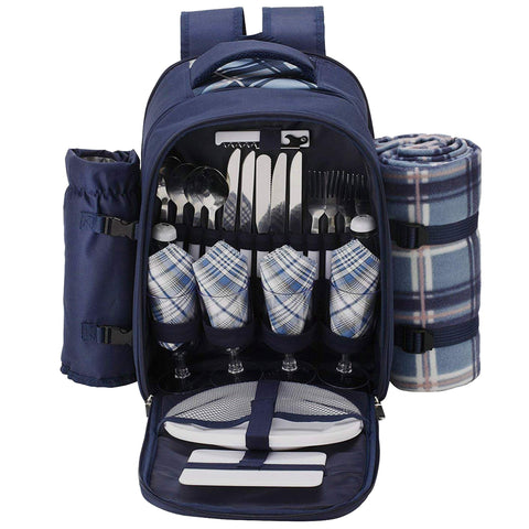 Integrated cold storage compartment helps keep sandwiches and desserts fresh.