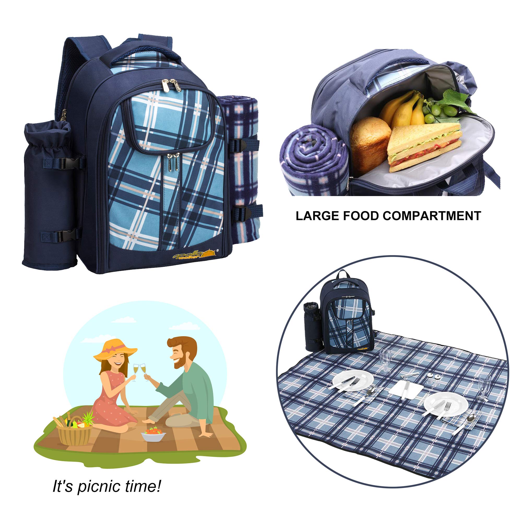 Apollo Walker wine glasses kit for casual on-site toasts
