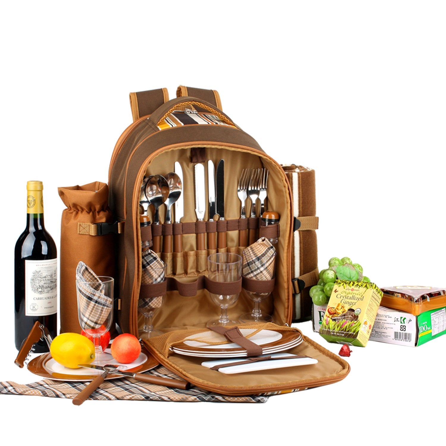 Apollo Walker wine bag secures bottles for easy outdoor gatherings
