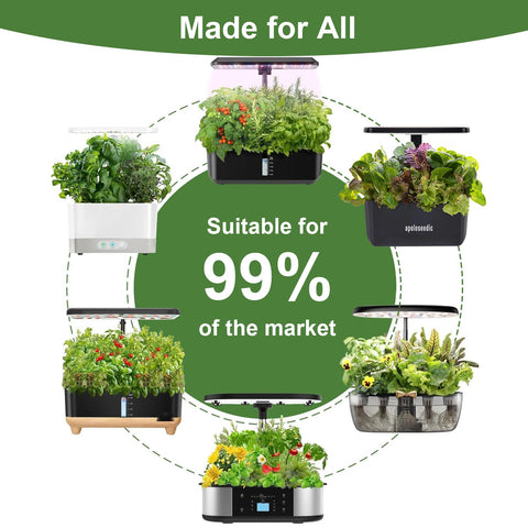 Apoloseedic gift-ready seed kit suitable for cooks and garden lovers.