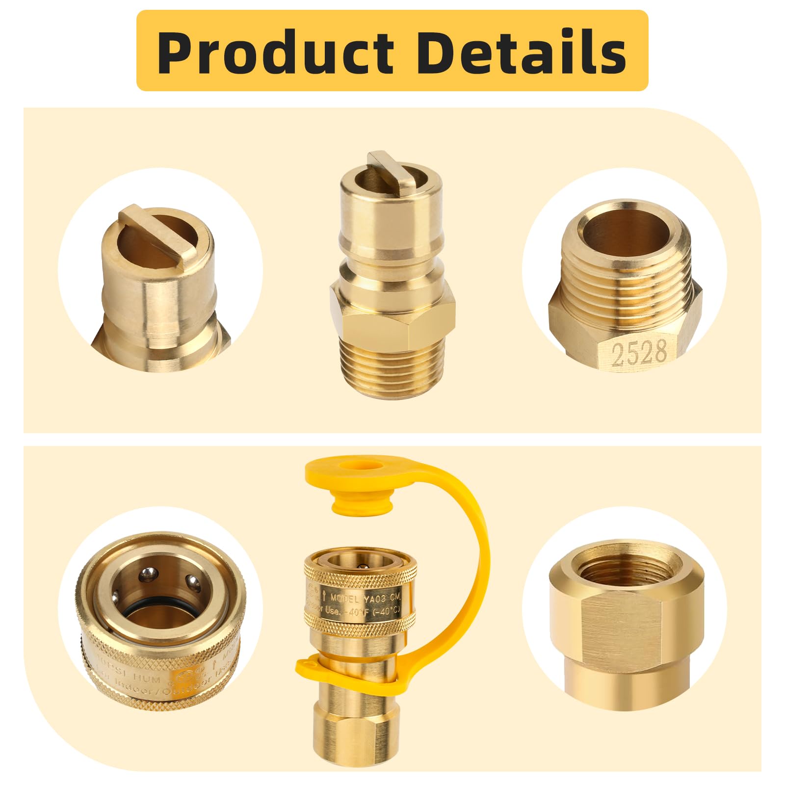 Apopip male insert plug detail showing precise fit for quick connects.