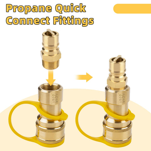 Apopip propane low-pressure adapter suitable for grills, heaters, and RVs.
