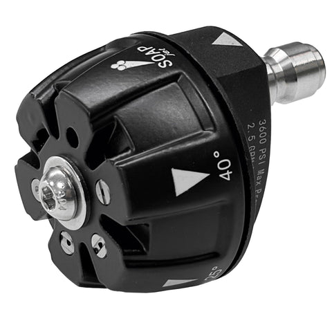 APOWER 6-in-1 nozzle patterns for versatile cleaning on various surfaces.