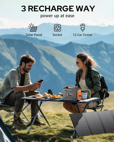 USB-A and USB-C ports enable quick charging on trips.