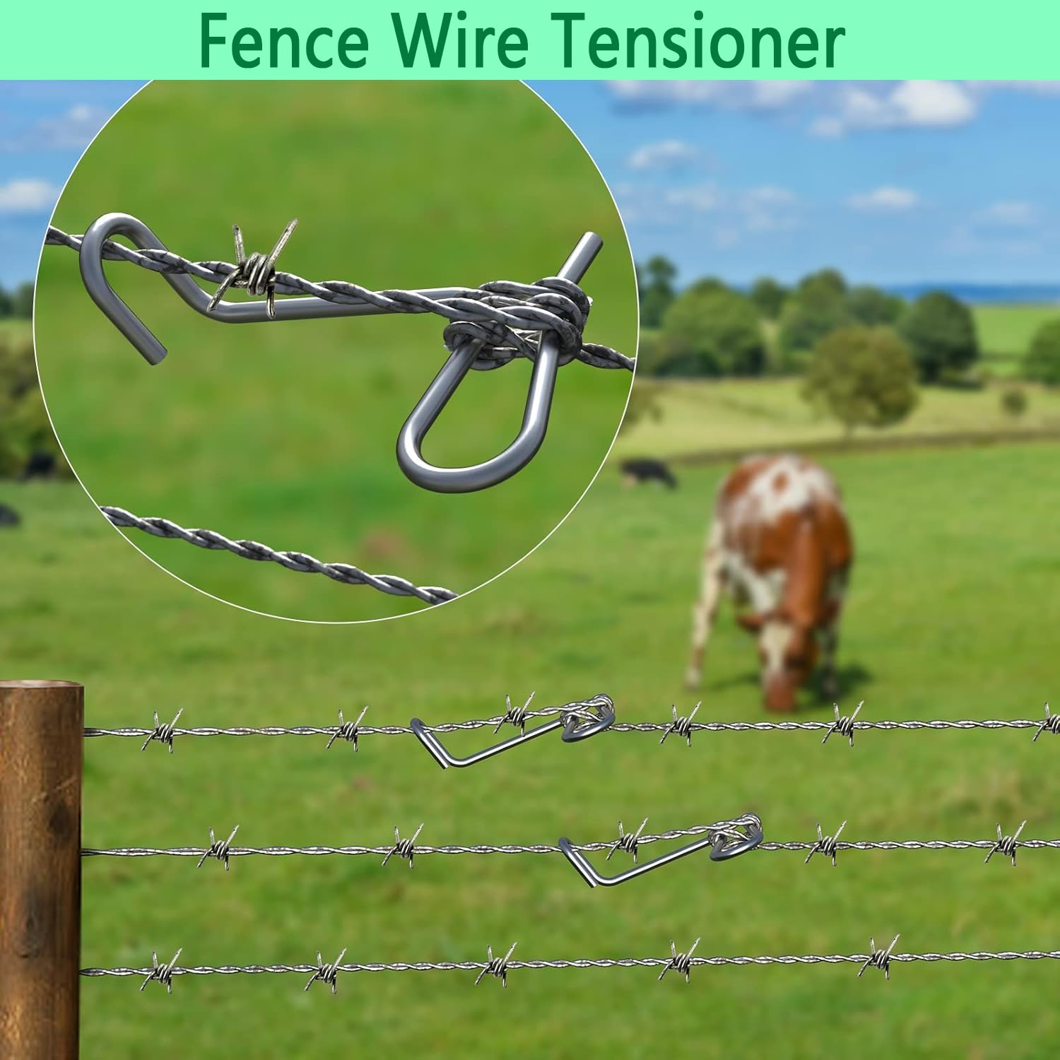 Appacare high tensile fence tensioner handles tough wire