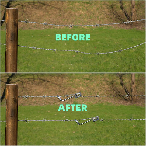 Appacare stainless steel fence stretcher resists rust and deformation