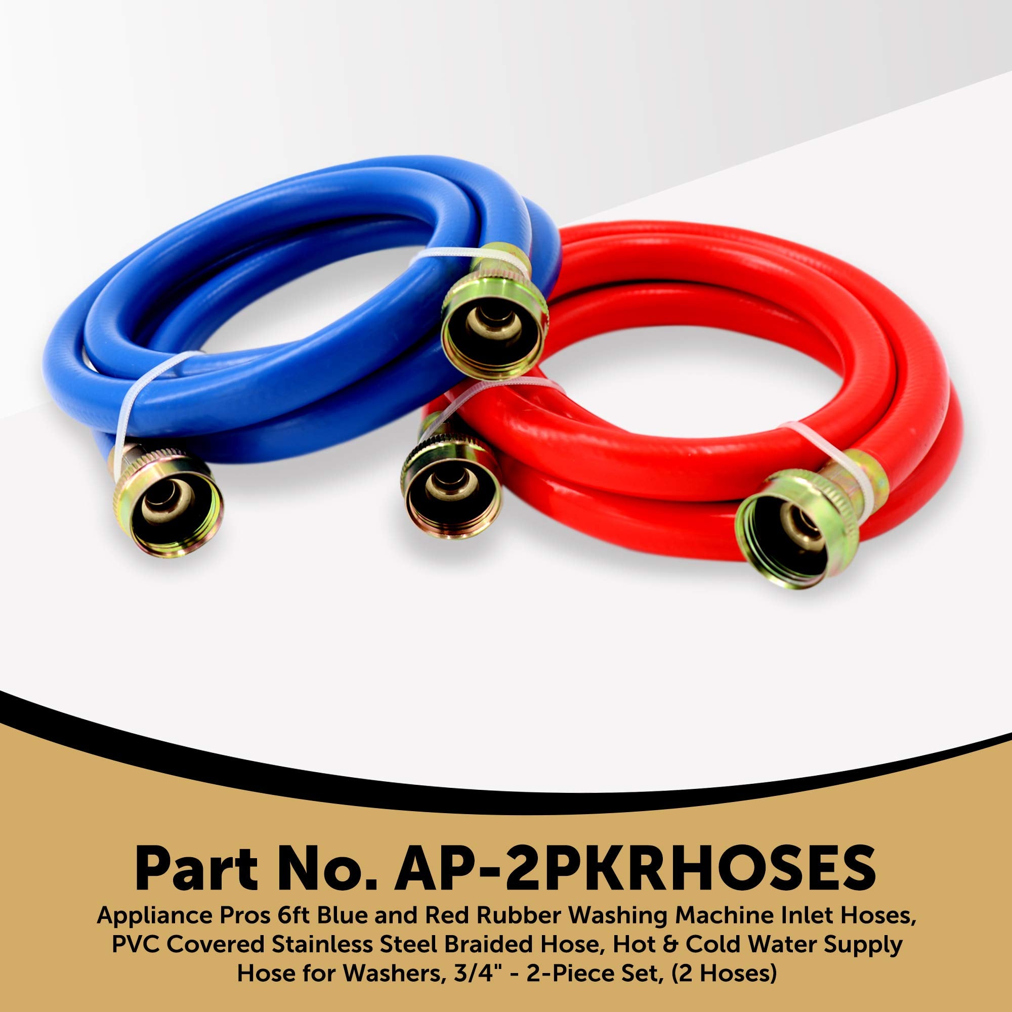 Appliance Pros reinforced PVC closeup shows sturdy construction for long-lasting performance.