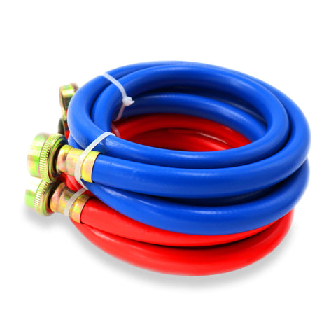 Appliance Pros valve-connection design simplifies secure attachment to standard laundry valves.