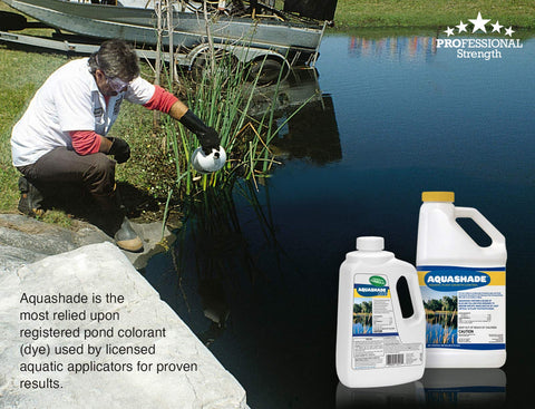 APPLIED BIOCHEMISTS Aquashade blue water shade image highlights sunlight blocking benefits