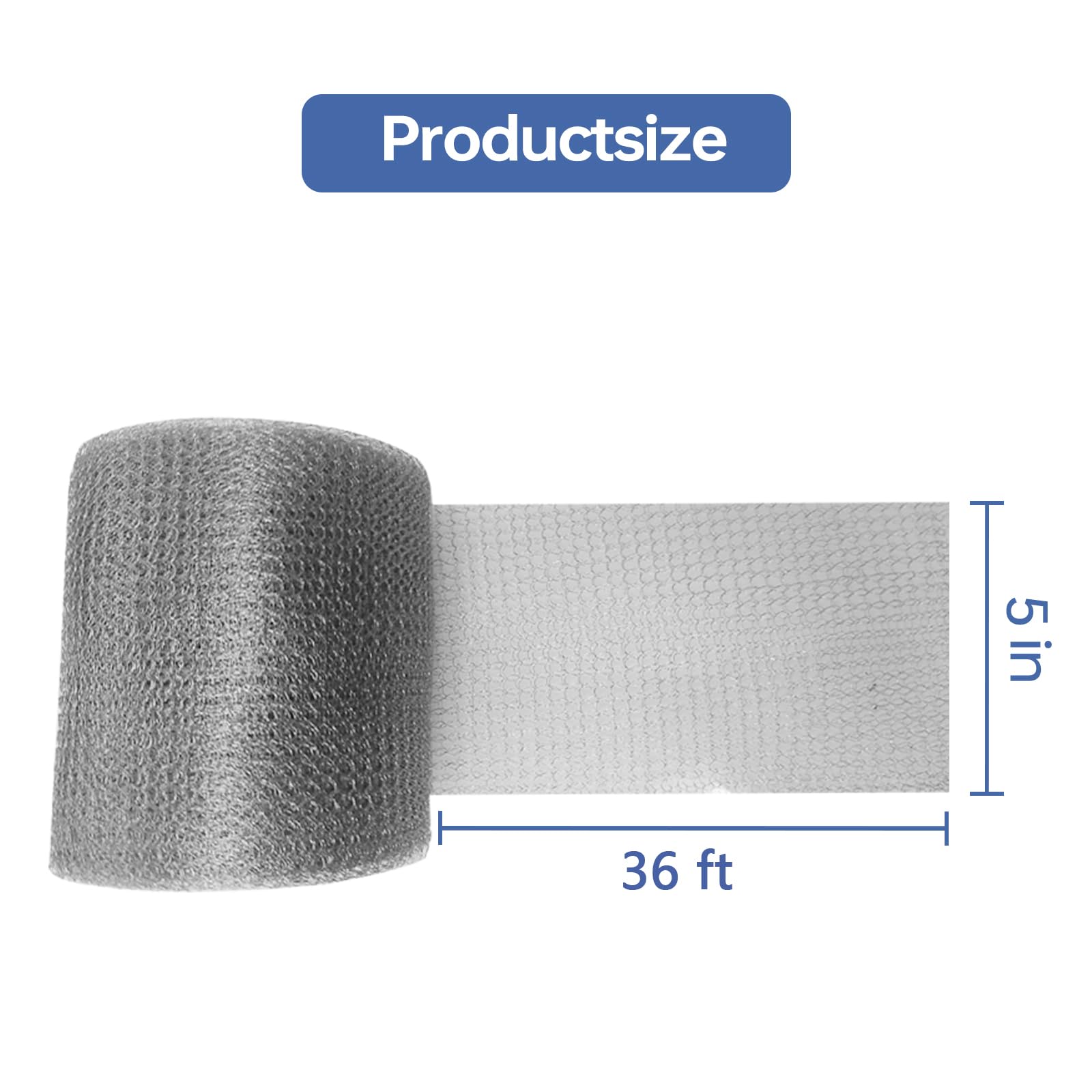 APSHIZE sturdy 5x36 ft roll for cut-to-fit protection.