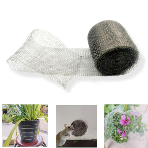 APSHIZE wire mesh hole fill fabric roll, flexible for vents and openings.
