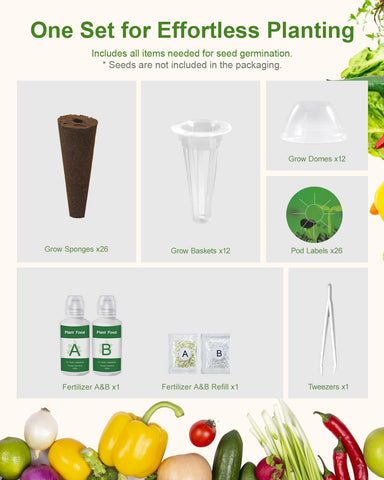 Aptvis kitchen garden setup with herbs demonstrates versatile hydroponics for beginners.