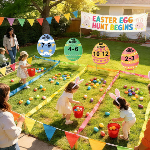 APUDWN Easter sign kit offers quick setup and reuse