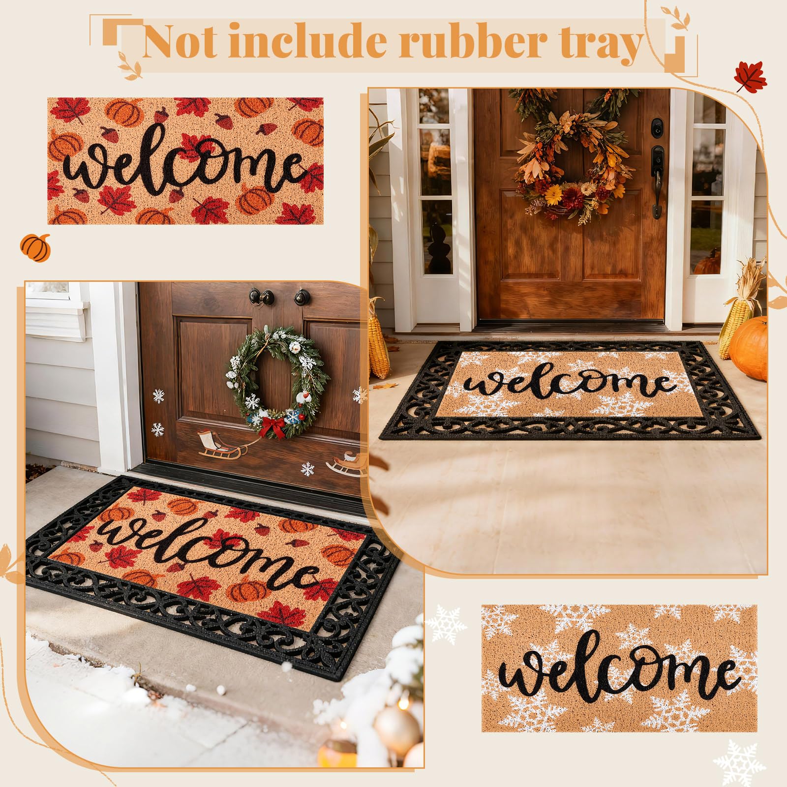 APUDWN entryway decor set for versatile seasonal styling