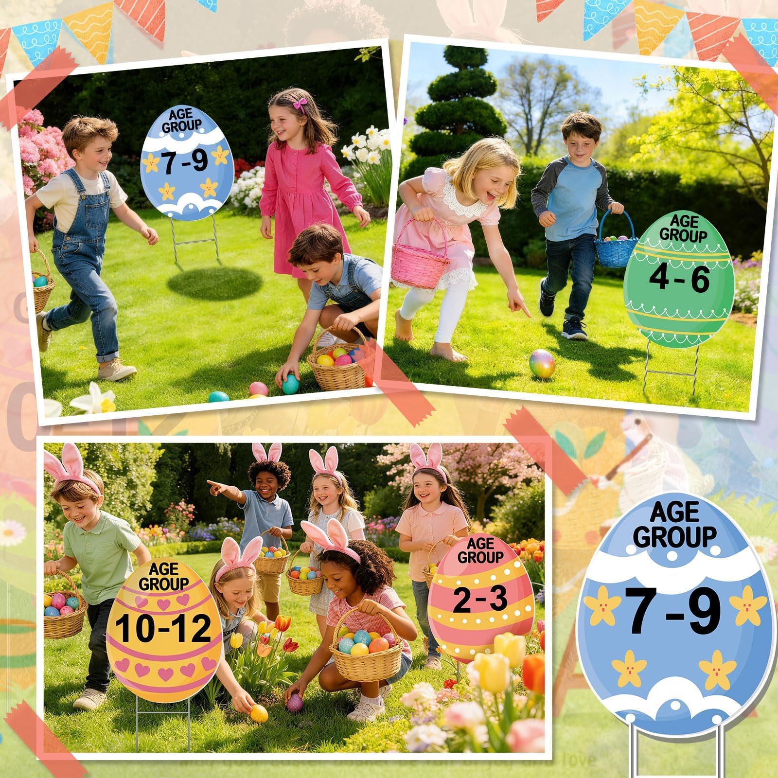 APUDWN waterproof signs resist spring weather for lasting yard decor