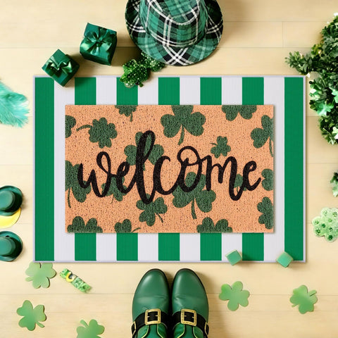 APUDWN welcoming mat set suitable for porches, mudrooms, and entryways.