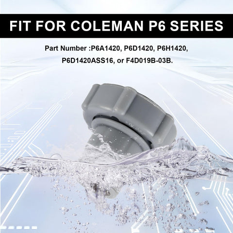 APVOK Coleman bottom drain connector fits Coleman above-ground pools with a tight seal