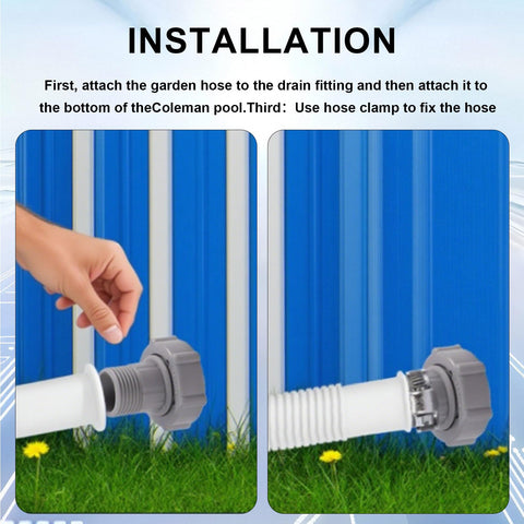 APVOK garden pipe adapter illustration for 3/4 inch thread compatibility