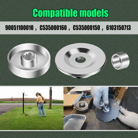 AQBB Echo SRM PTO shaft notes explain compatibility for safe installation.