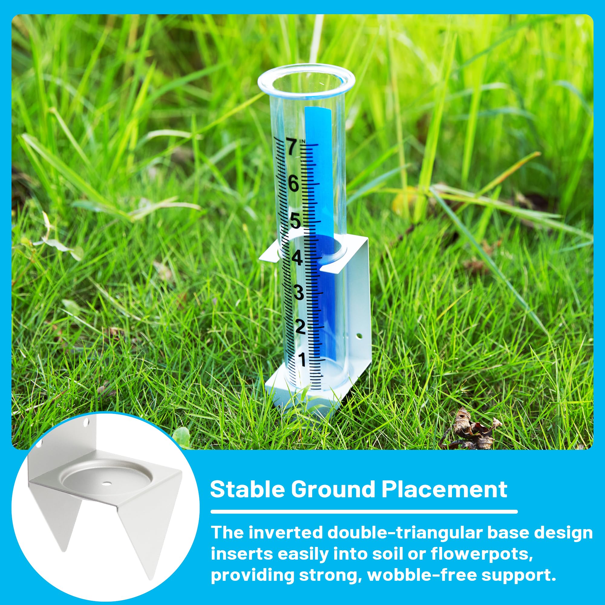 AQKILO included screws simplify mounting on wood surfaces.