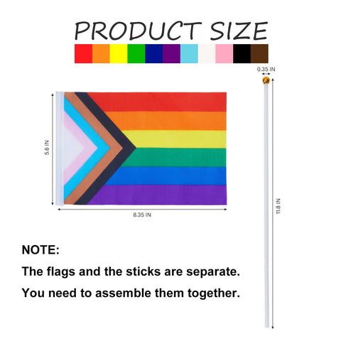Aqltidiz mini handheld flags for quick, portable celebration.