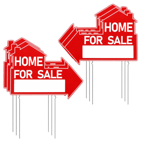 AQOYNQ house-for-sale sign with double-sided arrow boosts visibility from both directions