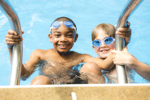 Aqua Clear Pool Shock clears cloudy water for clearer morning swims