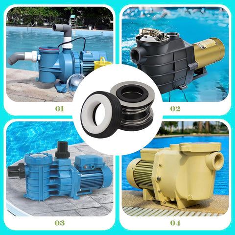 Aqua-Flo Tub-Master style shaft seal for pool equipment
