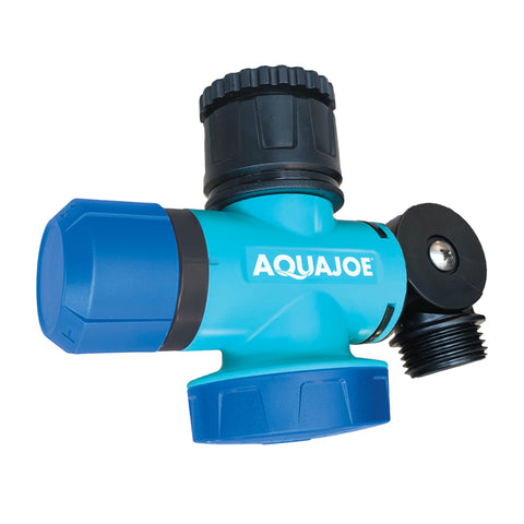 Aqua Joe 360-degree tap connector enables smooth, tangle-free watering